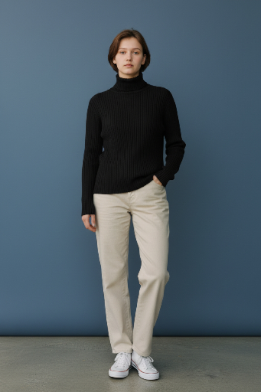 The BELAVROO Women's Heritage Turtleneck